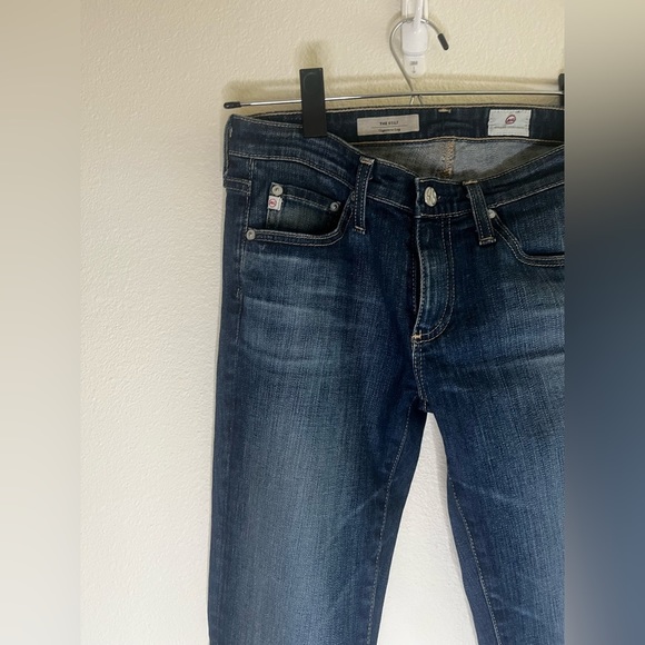 AG Adriano Goldschmied the Stilt Cigarette Leg Jeans Size 26R - Picture 5 of 10